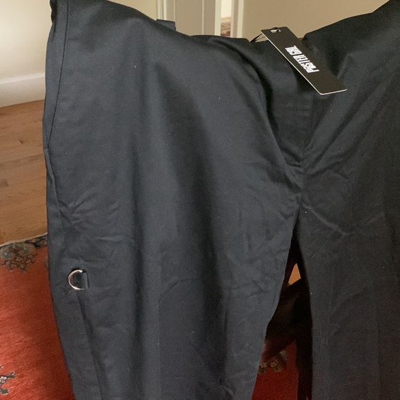 NWT Black cotton/stretch pants, 2XL. - Picture 4 of 8